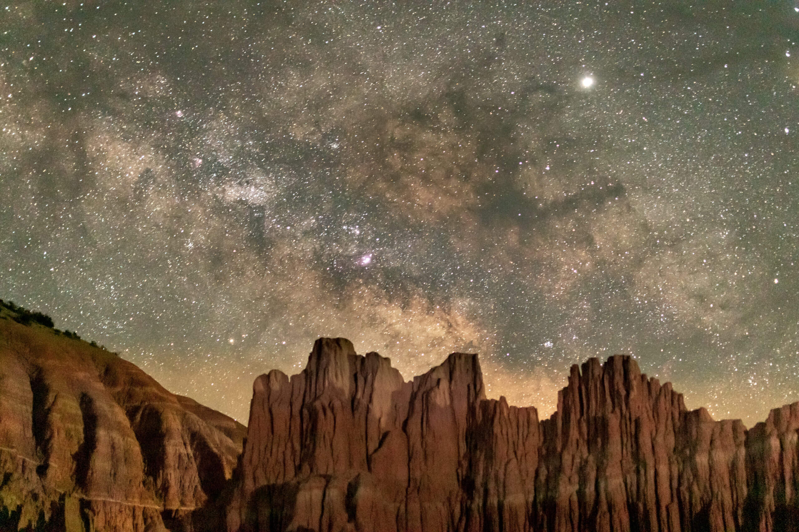 cathedral gorge stargazing