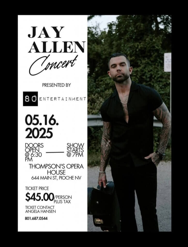 jay allen concert pioche